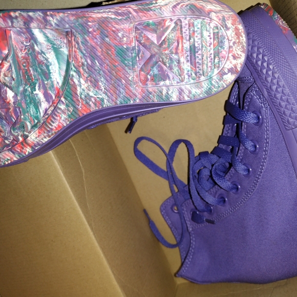 🆕ALL PURPLE💜CONVERSE💜 - Picture 4 of 8